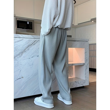 Casual Pants, Trendy And Fashionable Casual Pants, Men's Pants, Men's Pants, Long Pants, Straight Pants, Corduroy Casual Pants, Tight-fitting Casual Pants, Anti-wrinkle Casual Pants, 9-inch Pants, Men