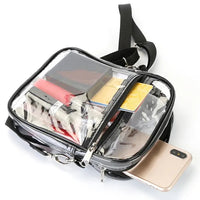 Clear Crossbody Bag Stadium Approved Clear Purse Transparent Small