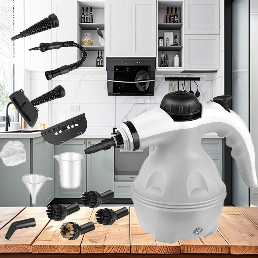 Grenade Steam Cleaner, Pressurized Handheld Cleaner For Household Use, Equipped With 12 Accessories, For Multiple Surfaces And A Powerful Home Steam Machine For Cleaning In Various Scenarios.