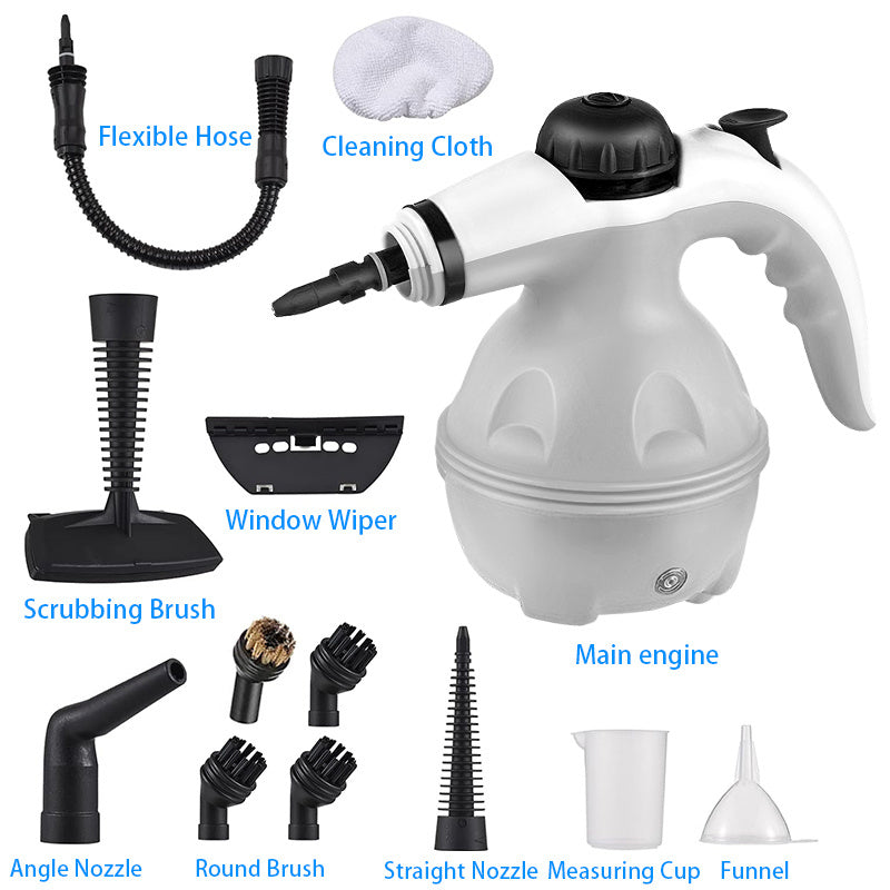 Grenade Steam Cleaner, Pressurized Handheld Cleaner For Household Use, Equipped With 12 Accessories, For Multiple Surfaces And A Powerful Home Steam Machine For Cleaning In Various Scenarios.