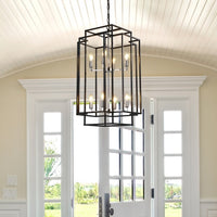 8 Lantern Tiered Chandeliers, Industrial Farmhouse Chandeliers Unavailable Platforms- Temu
