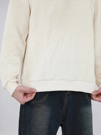 Export Quality English European And American Sizes Jacquard Round Neck Hoodie For Men And Women