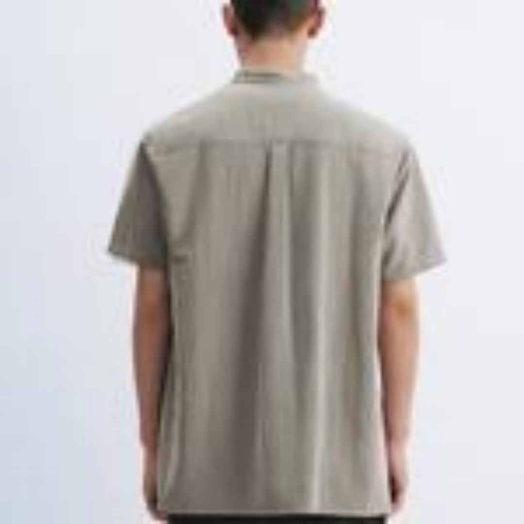 2025 Summer Men's Fashion Casual Tropical Printed Shirt Hawaiian Vacation Style Button Short Sleeve Cardigan