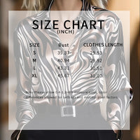 Women's Abstract Print Button Down Shirt, V-Neck Collared Blouse, Dressy Casual Long Sleeve Tops