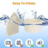 2Pcs Divided Serving Tray With Lid And Handle 360 Degree Rotatable Snack Box Container With 6 Dividers Clear Portable Snack Platters For Fruit Candy Nut Snack Perfect For Party Picnic S