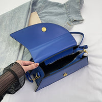 PU Women's Shoulder Bag, Multifunctional Crossbody Bag With Large Capacity