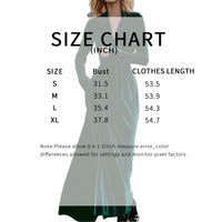 Women's Velvet Maxi Dress, Fall Long Sleeve Lapel V-Neck Casual Dress With Belt