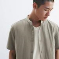 2025 Summer Men's Fashion Casual Tropical Printed Shirt Hawaiian Vacation Style Button Short Sleeve Cardigan