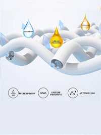 Neat White Basic Crewneck Short Sleeve Cotton Polyester Water Repellent Tops T Shirts Tee For Men