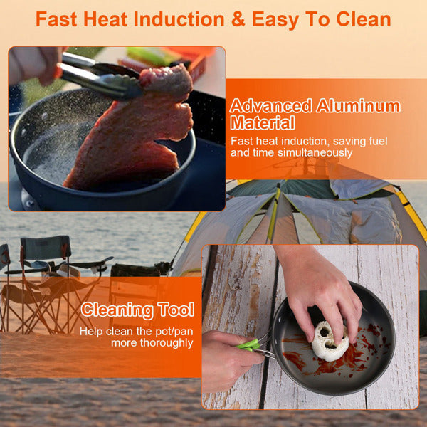 16 Camping Cookware Sets